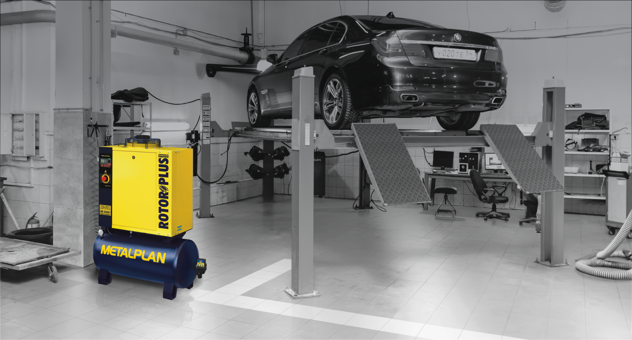 ROTOR PLUS | Compressor de Parafuso