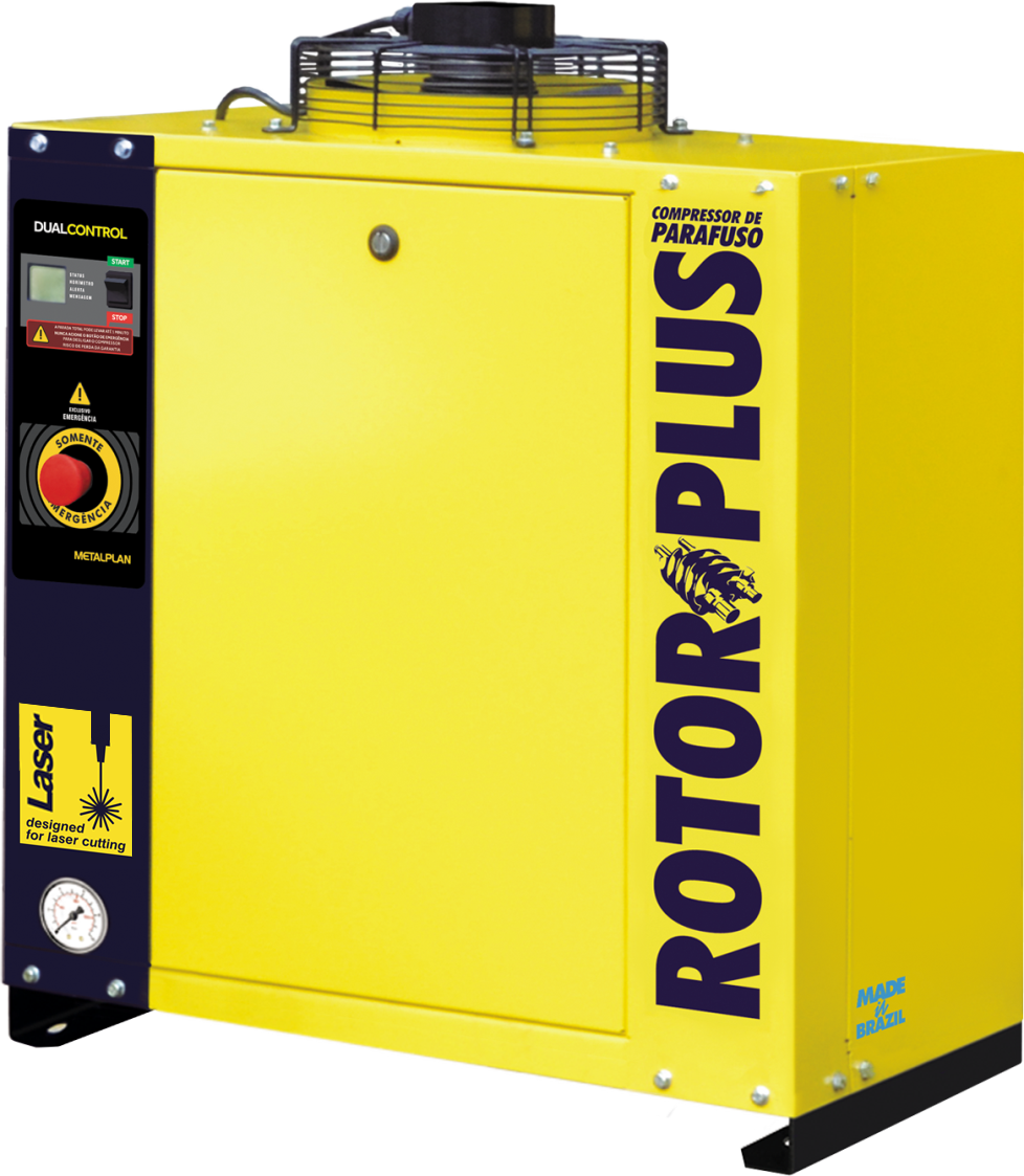 Rotor Plus Laser compressor